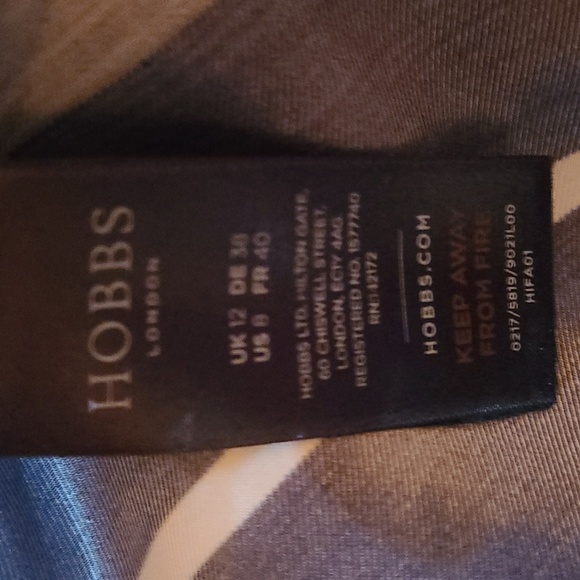 Hobbs London Fit & Flair Dress - Picture 7 of 7